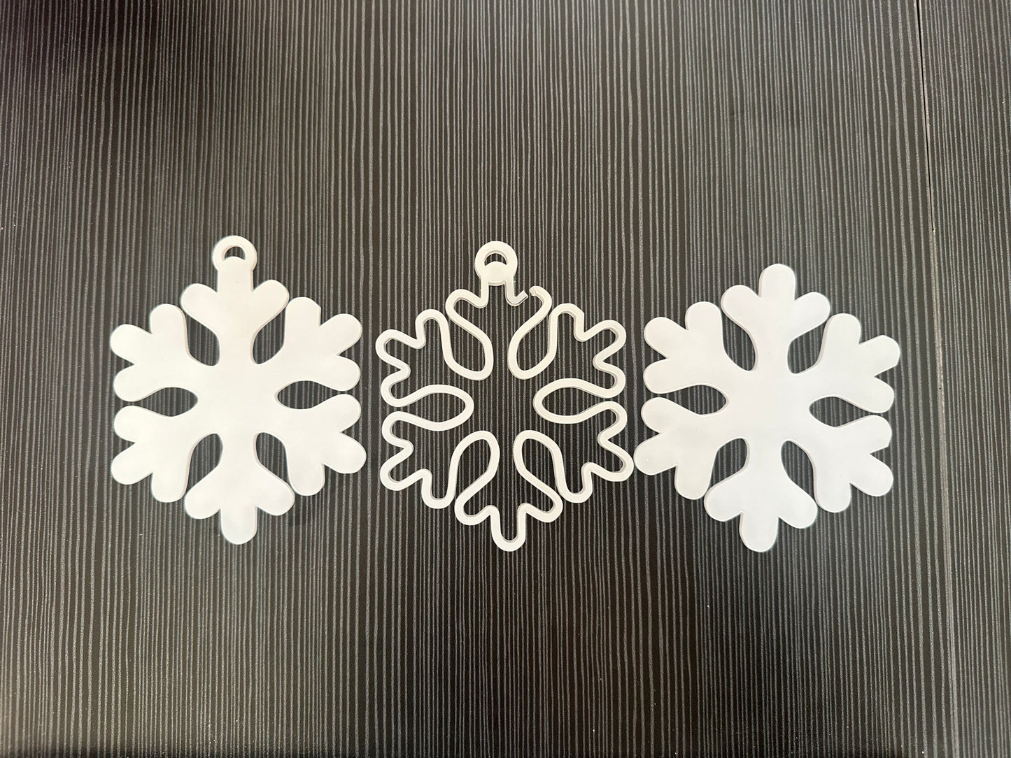 DIY Acrylic Snowflake Snowglobe Kit