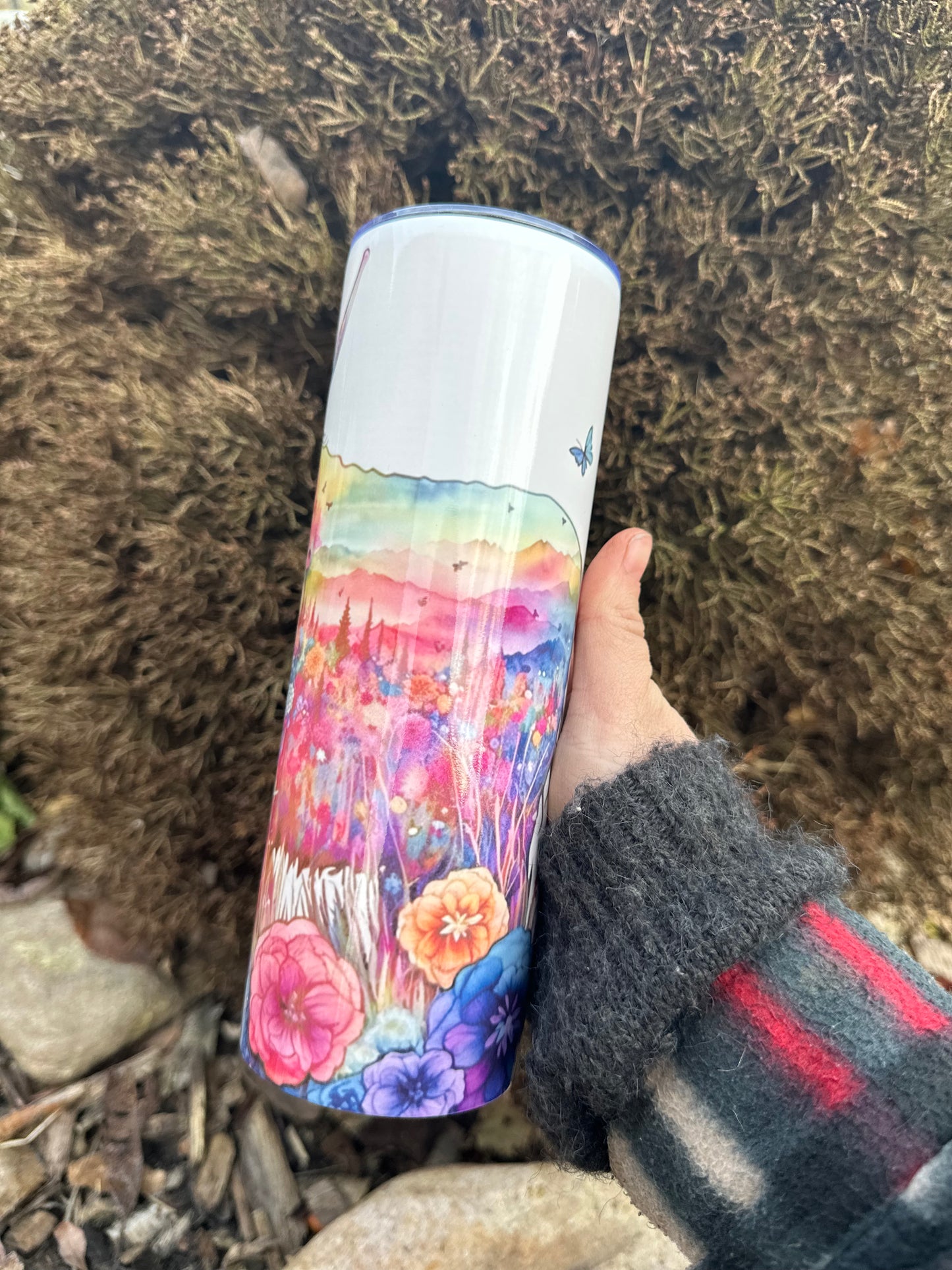 Highland Cow 20oz Stainless Steel Tumbler
