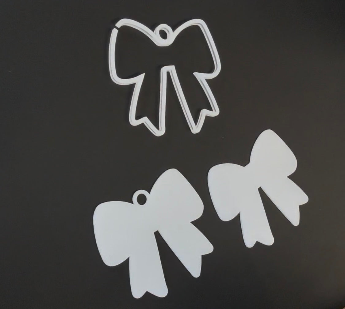 DIY Acrylic Snowglobe Bow Kit