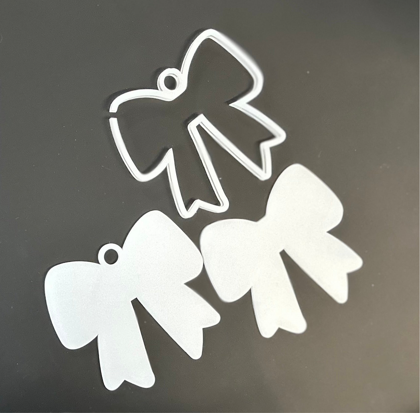 DIY Acrylic Snowglobe Bow Kit
