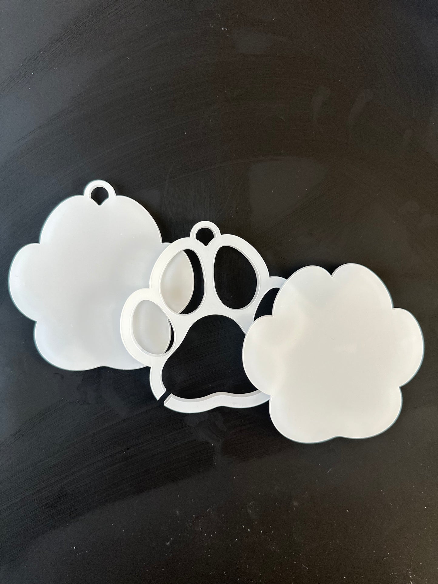 DIY Acrylic Dog Paw Snowglobe Kit