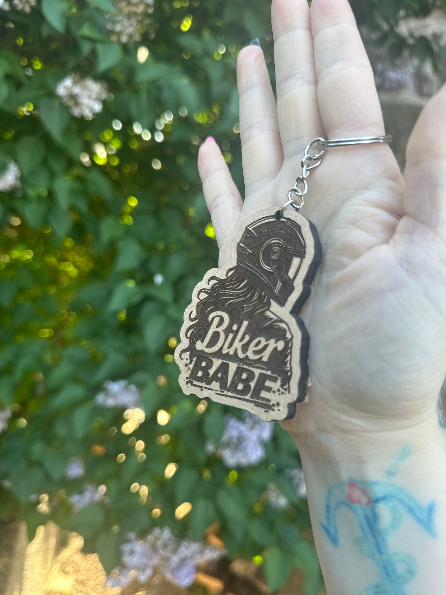 Handmade Biker Keyring (Women Riders Edition)