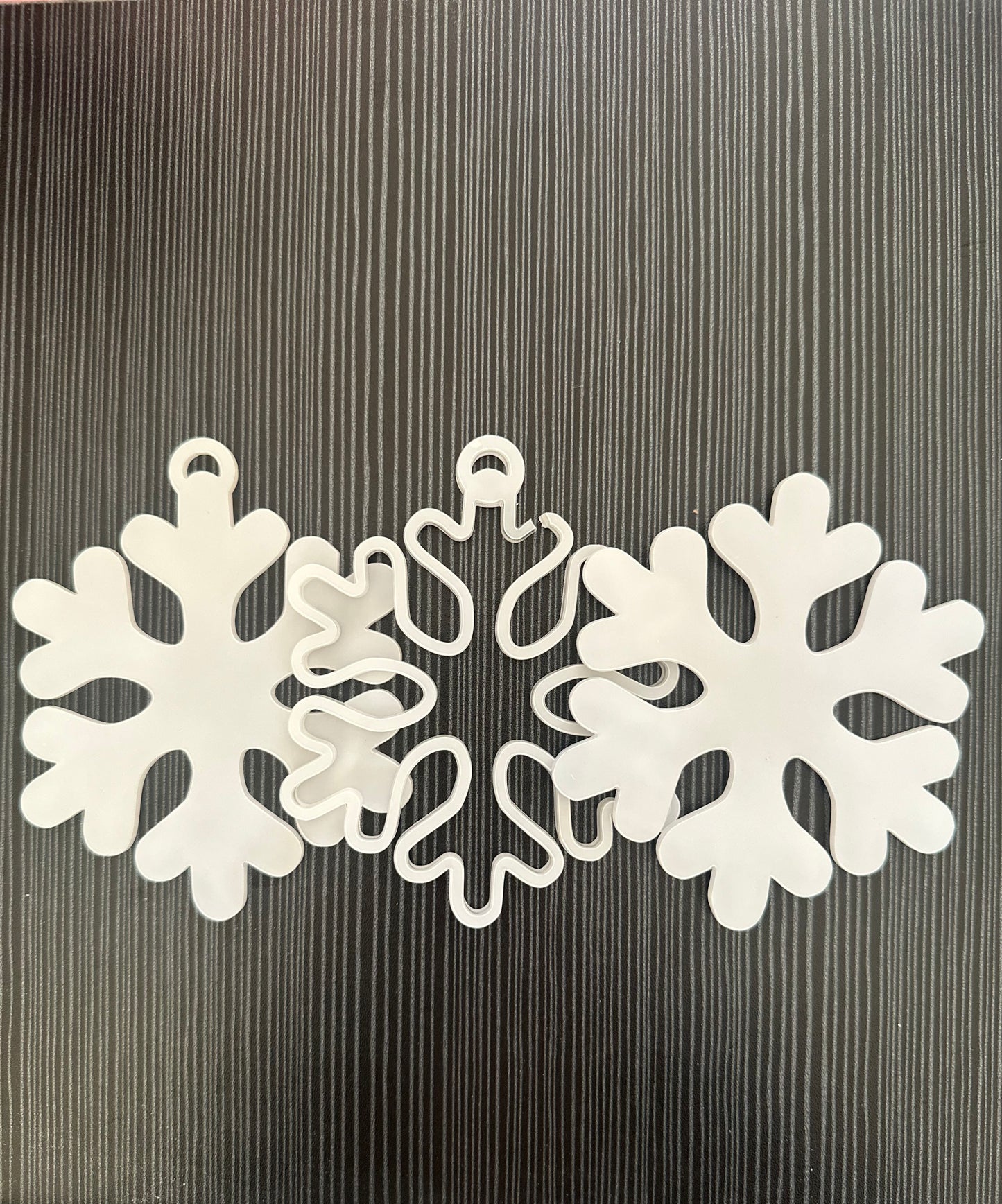 DIY Acrylic Snowflake Snowglobe Kit