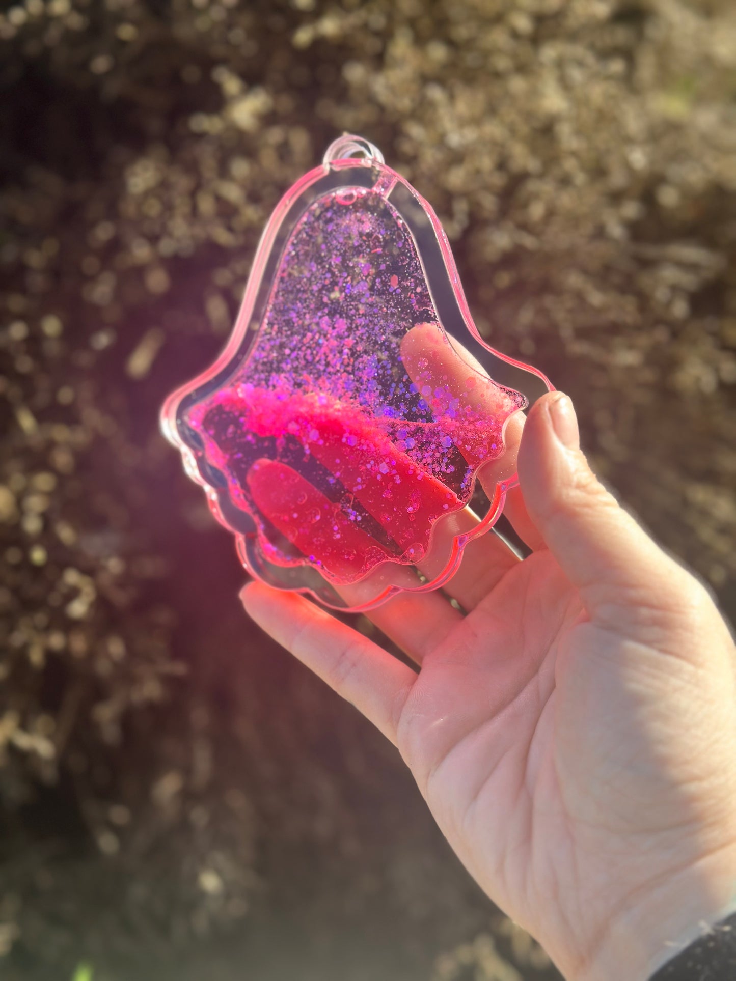 Acrylic Ghost Snowglobe