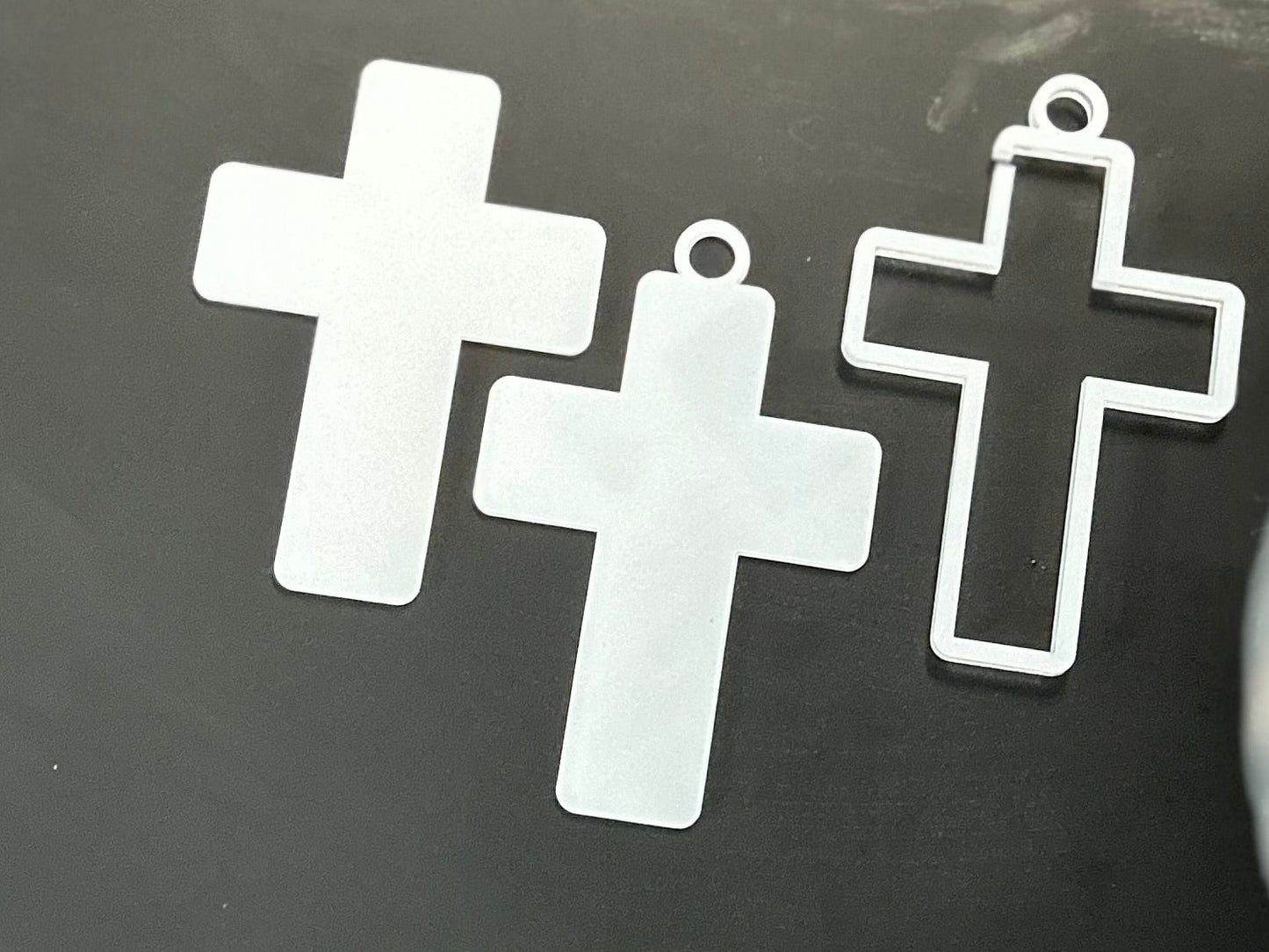 DIY Acrylic Cross Snowglobe Kit