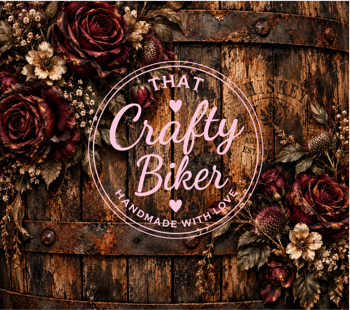 A Barrel of Roses Printed Vinyl