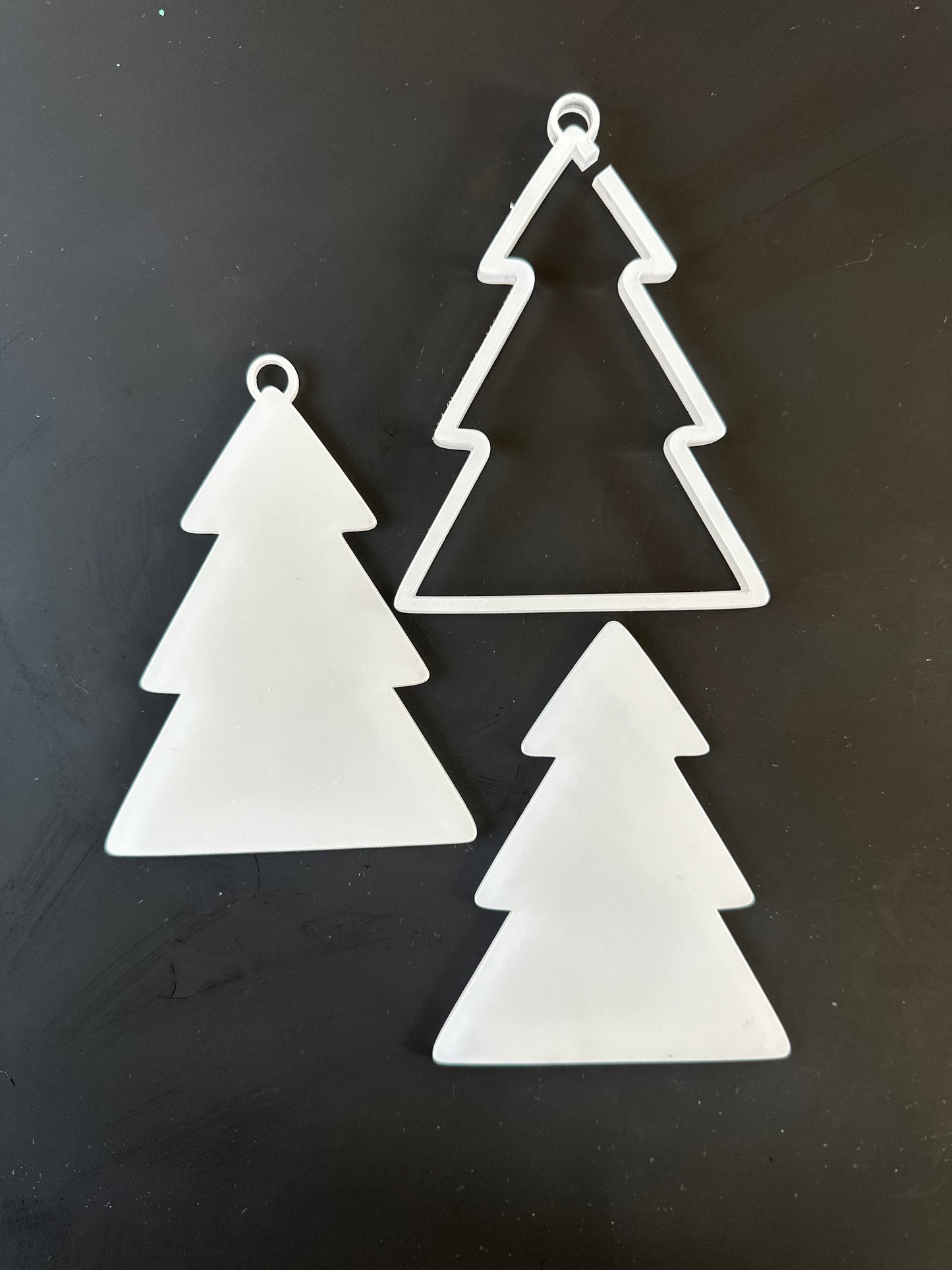 DIY Acrylic Christmas Tree Snowglobe Kit