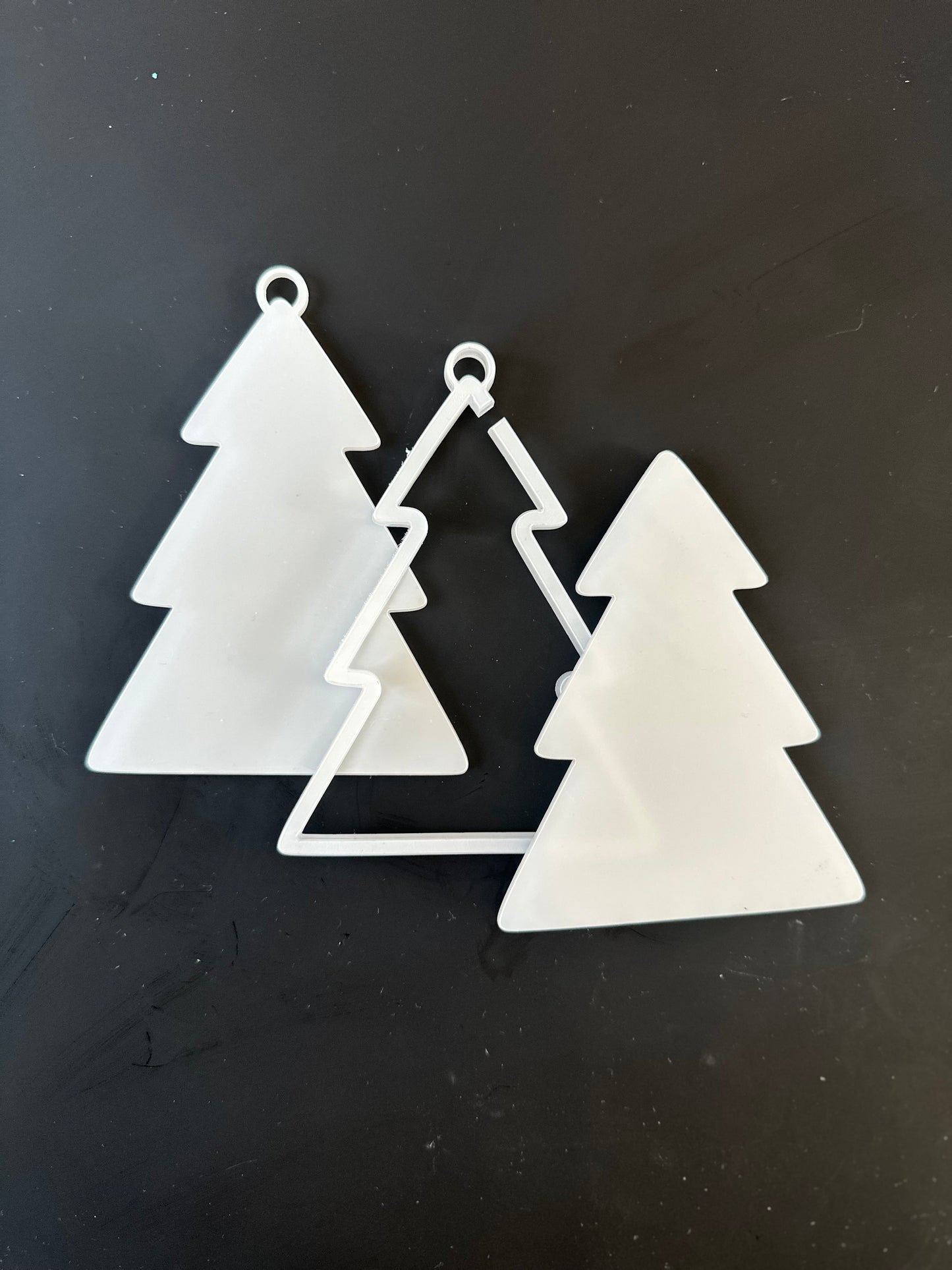 DIY Acrylic Christmas Tree Snowglobe Kit