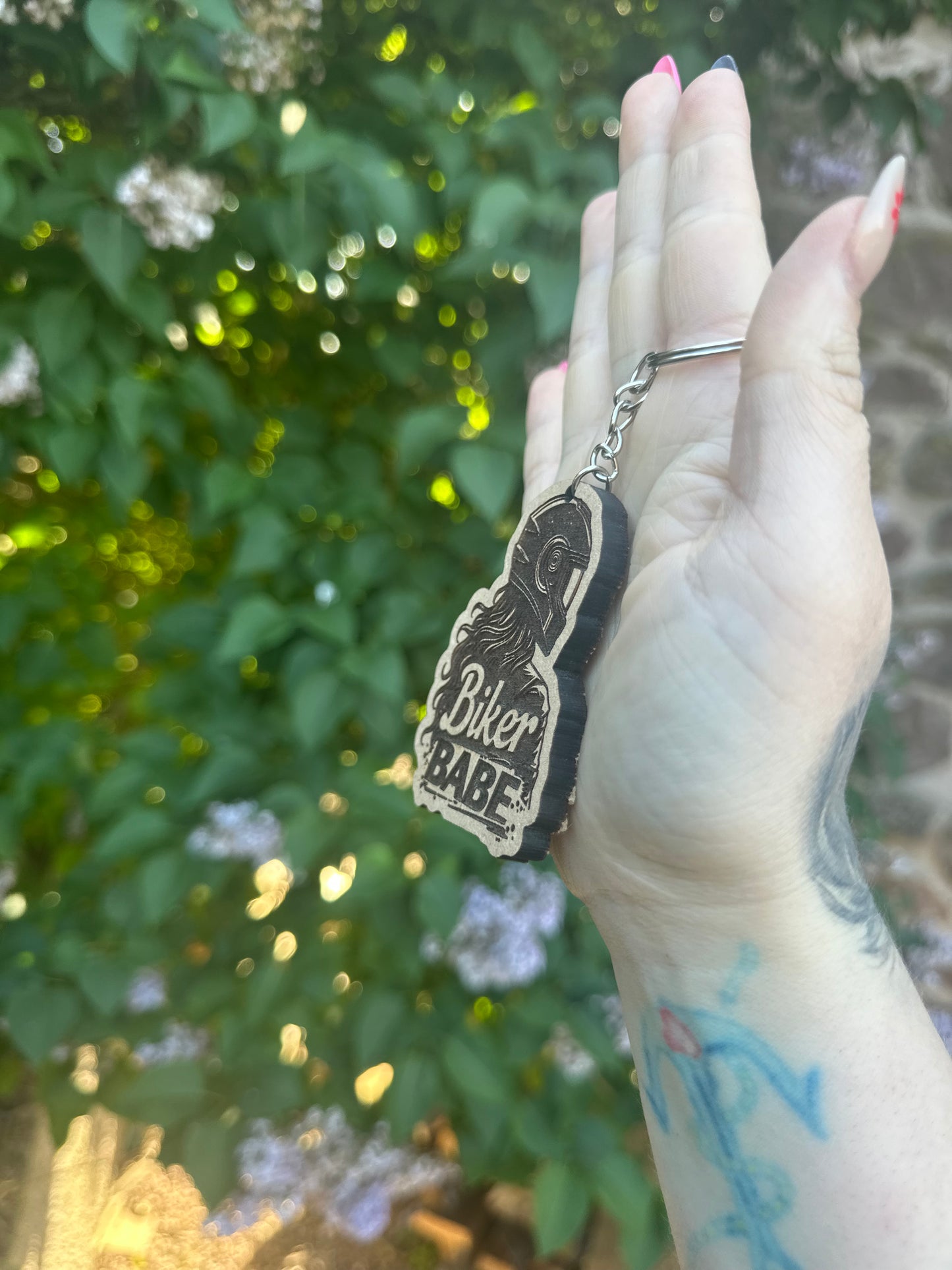 Handmade Biker Keyring (Women Riders Edition)