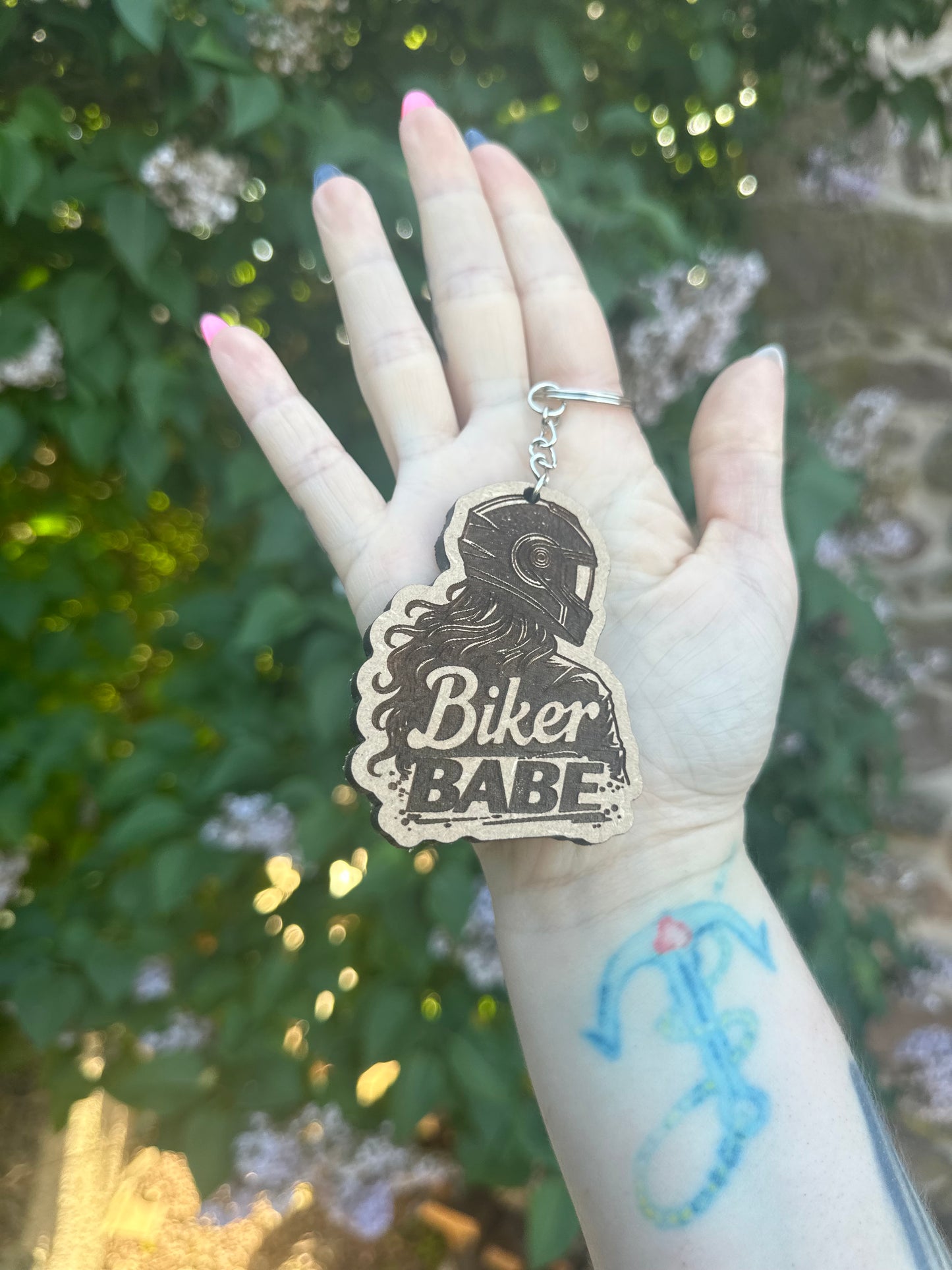 Handmade Biker Keyring (Women Riders Edition)