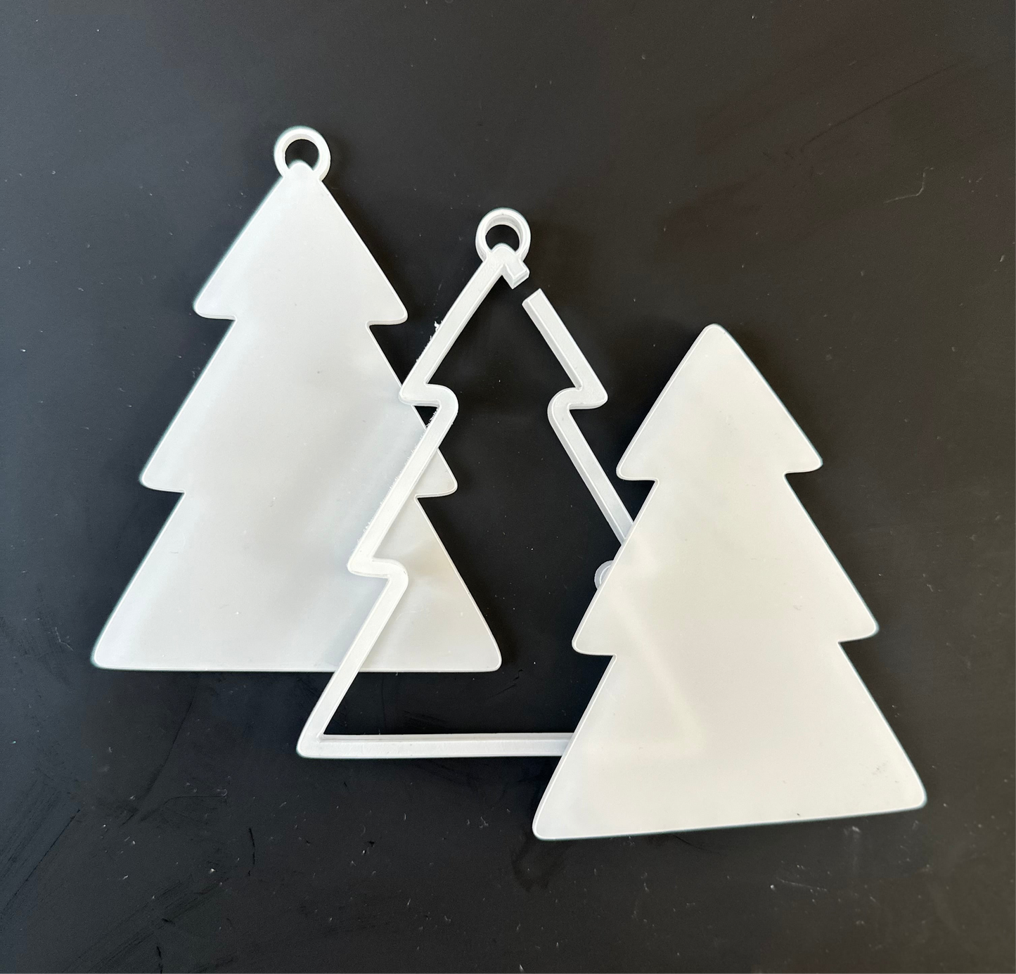 DIY Acrylic Christmas Tree Snowglobe Kit
