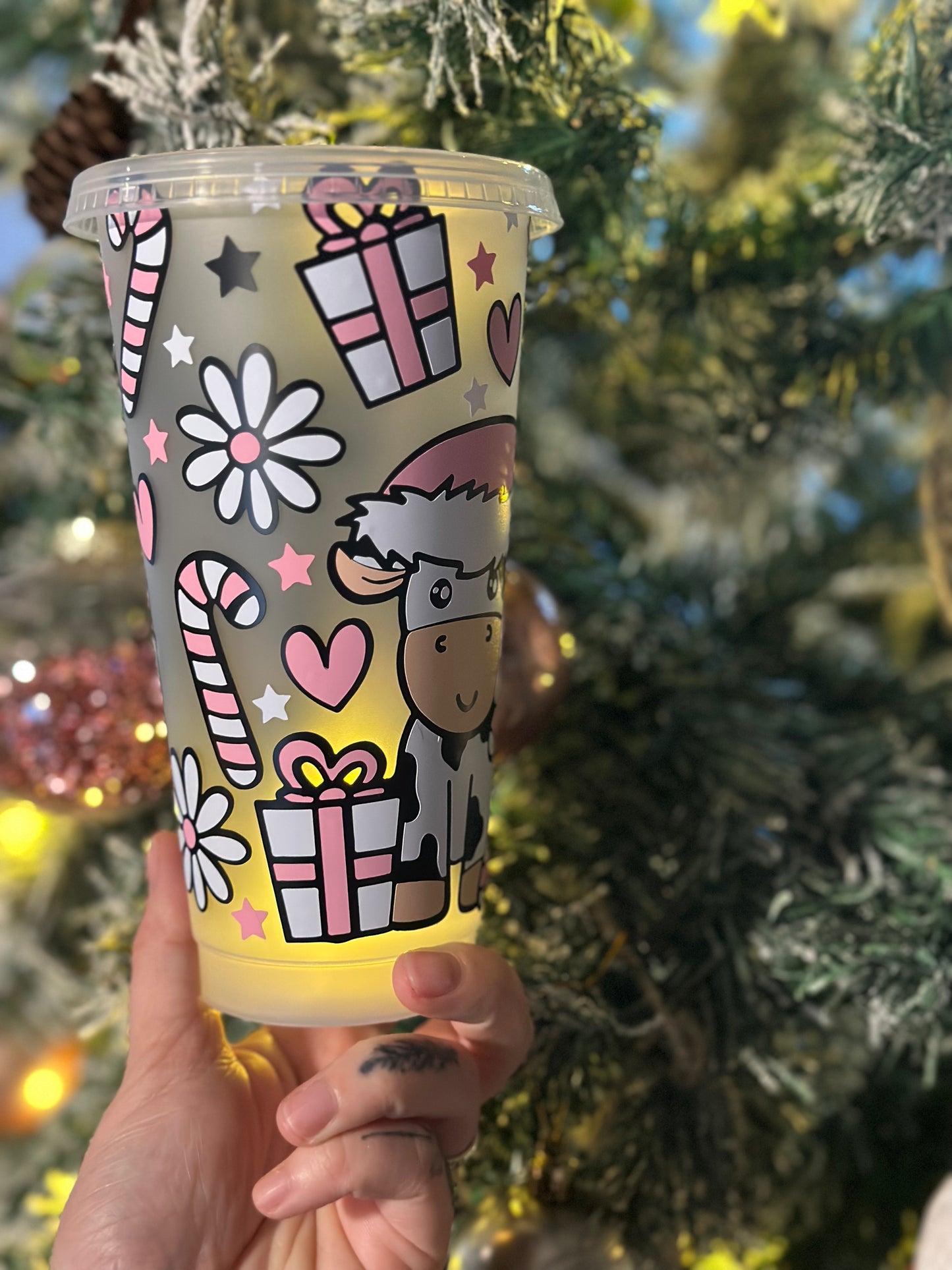 Christmas Coo Cold Cup 24oz