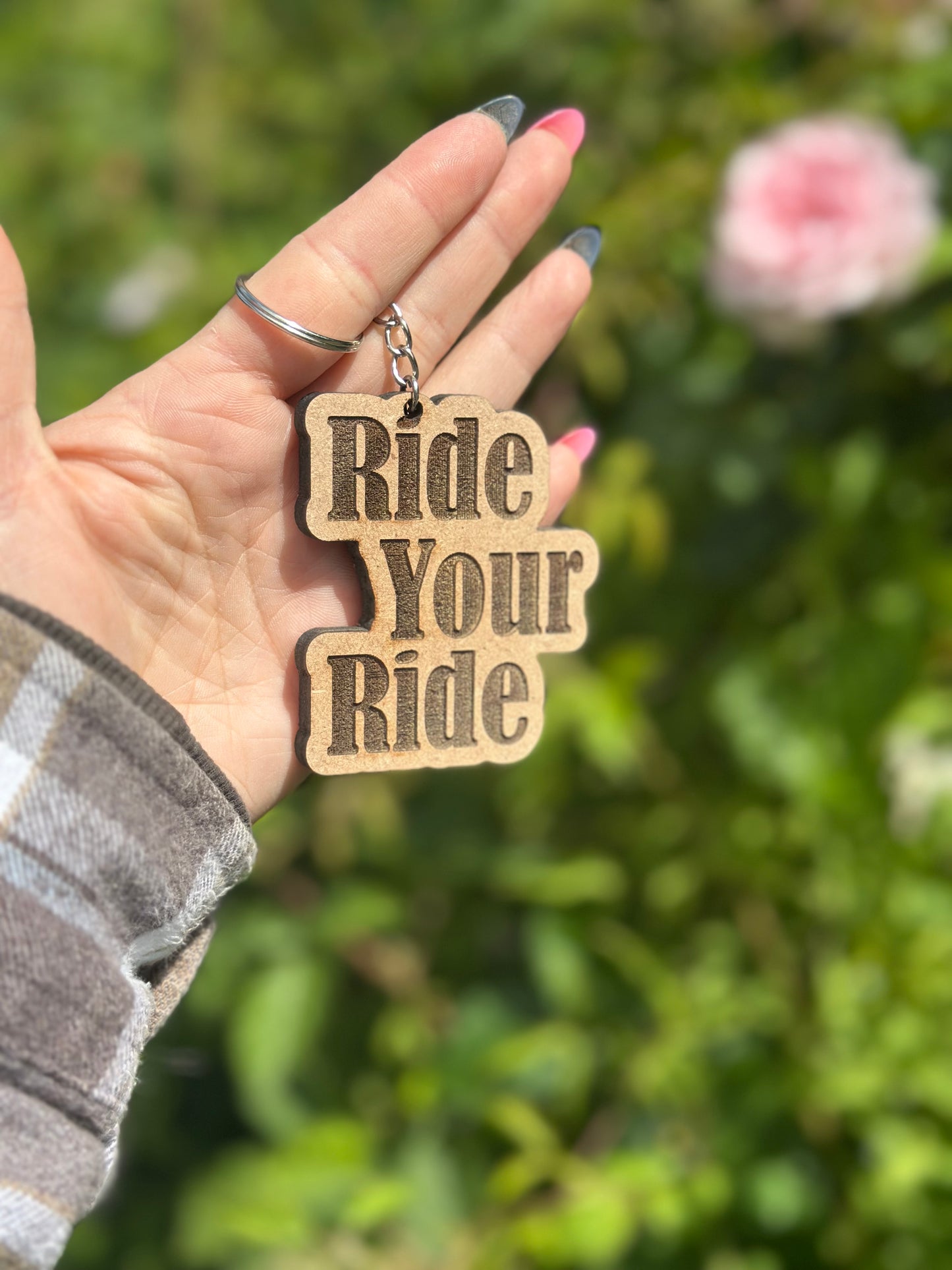 Ride Your Ride Keyring