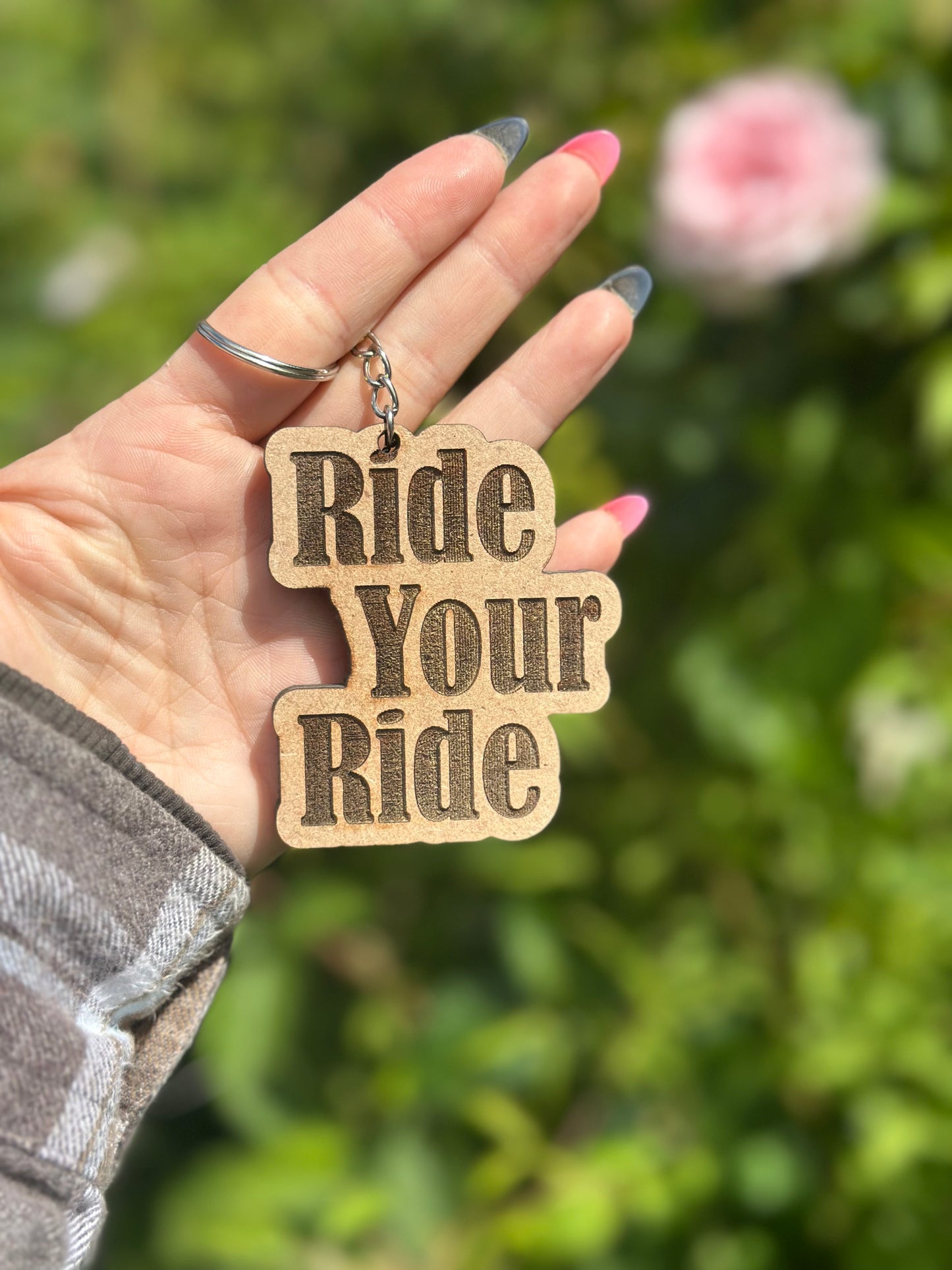 Ride Your Ride Keyring