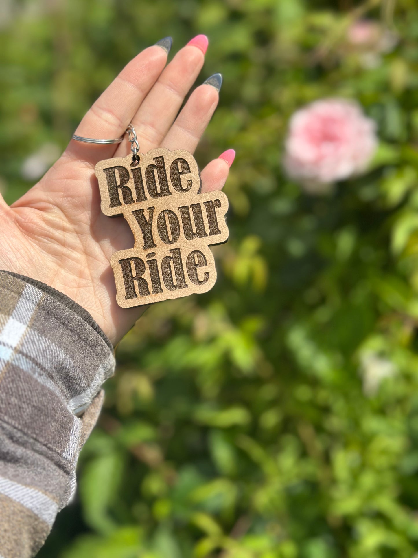 Ride Your Ride Keyring