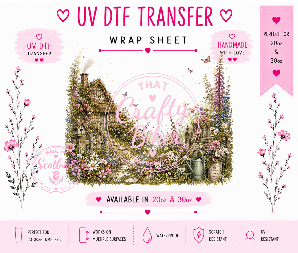 Cosy Country Tumbler Wrap