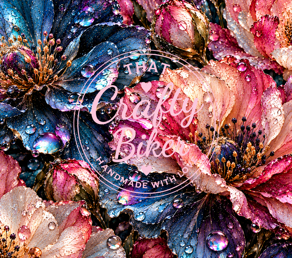 Embrace The Raindrops Printed Vinyl