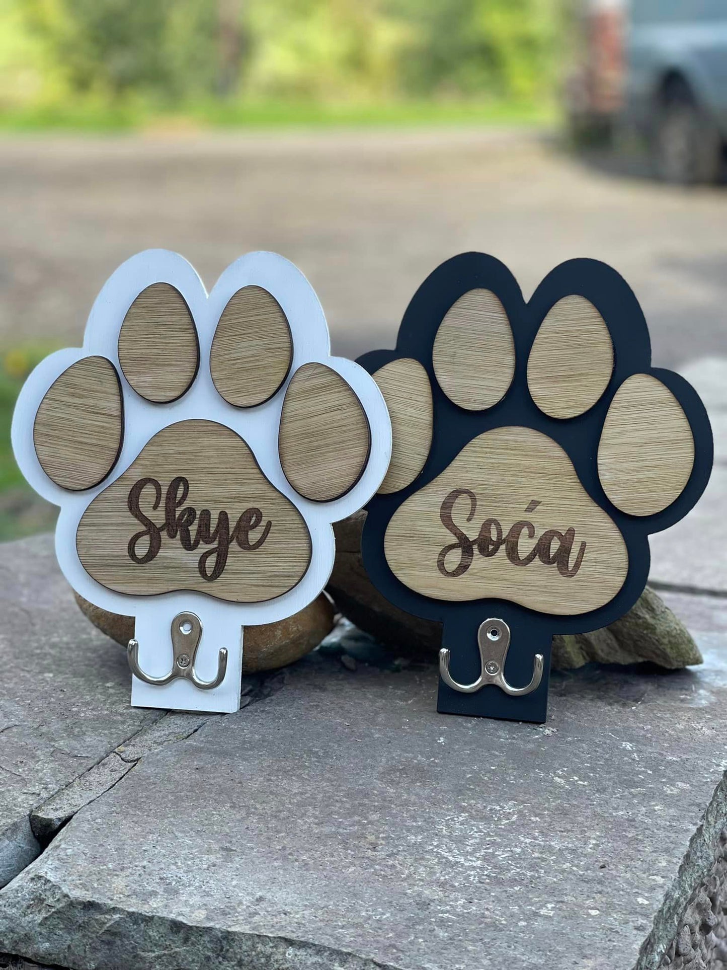 Custom Dog Lead Holder