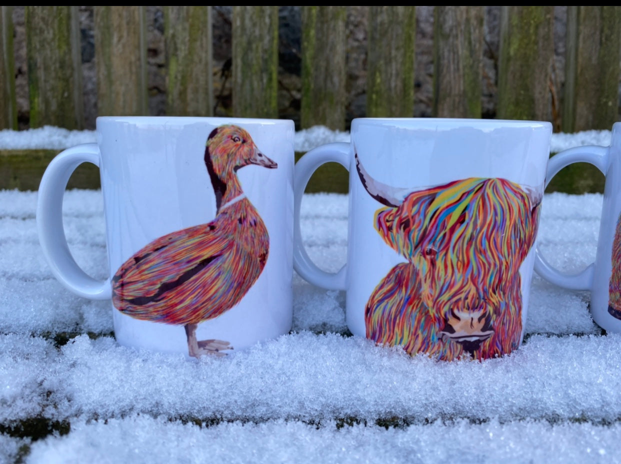 Farm Life Vinyl Mugs