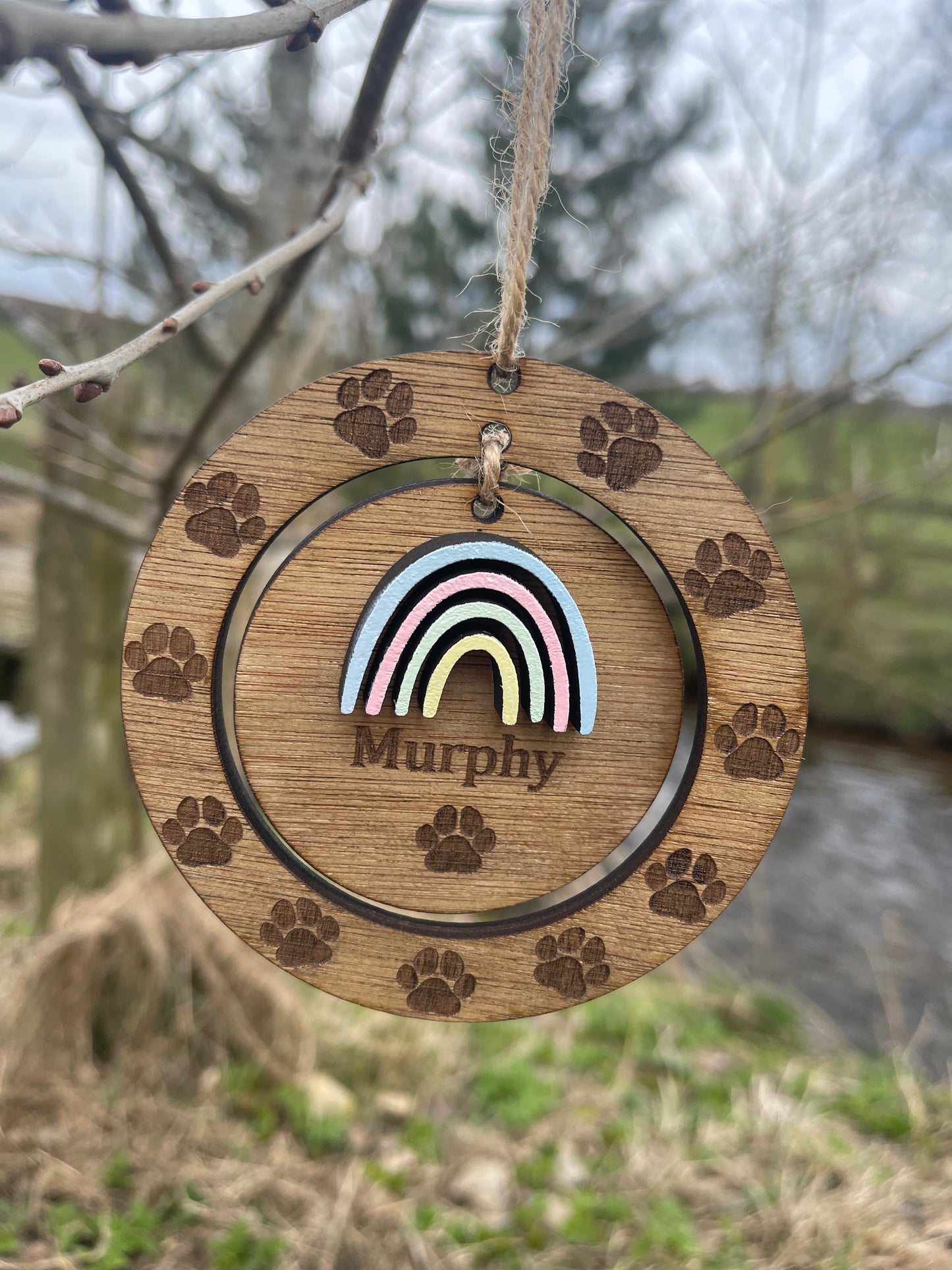 Pet Memory Keepsake with Name