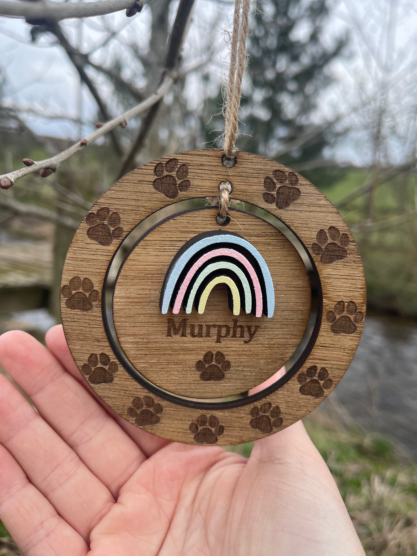 Pet Memory Keepsake with Name