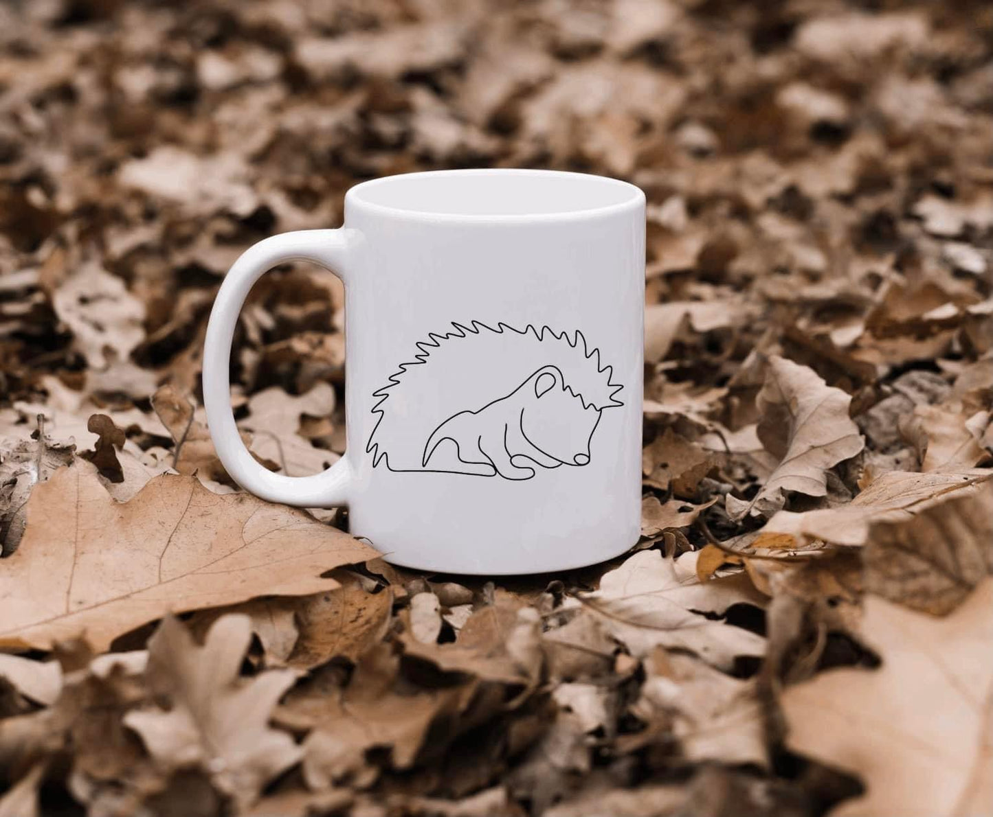 Line Animal Mug