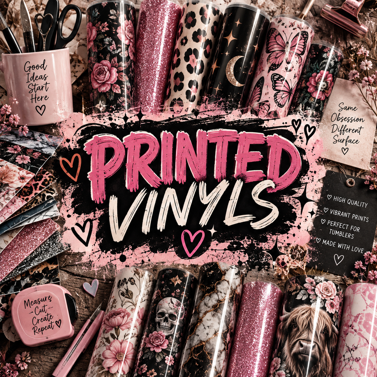 Printed Vinyls 🖤