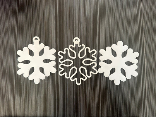 DIY Acrylic Snowflake Snowglobe Kit