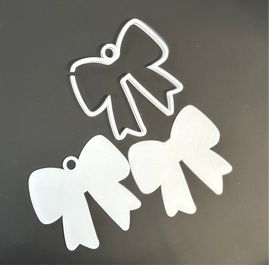 DIY Acrylic Snowglobe Bow Kit