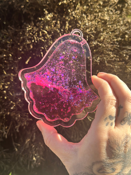 Acrylic Ghost Snowglobe