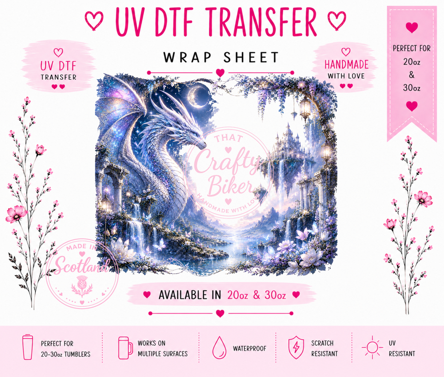 Prism Vale UVDTF Tumbler Wrap