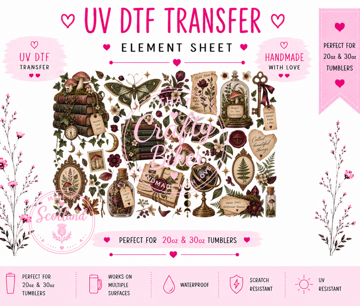 Same Soul Different Season UVDTF Element Sheet