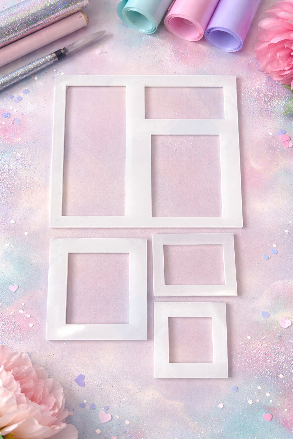 Patchwork/Mixed Media Vinyl Template